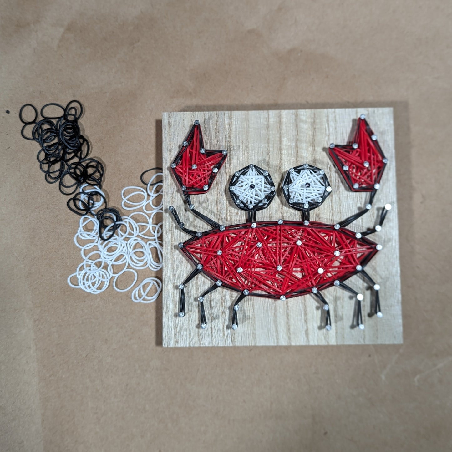 Crab - DIY Rubber Band Art kit
