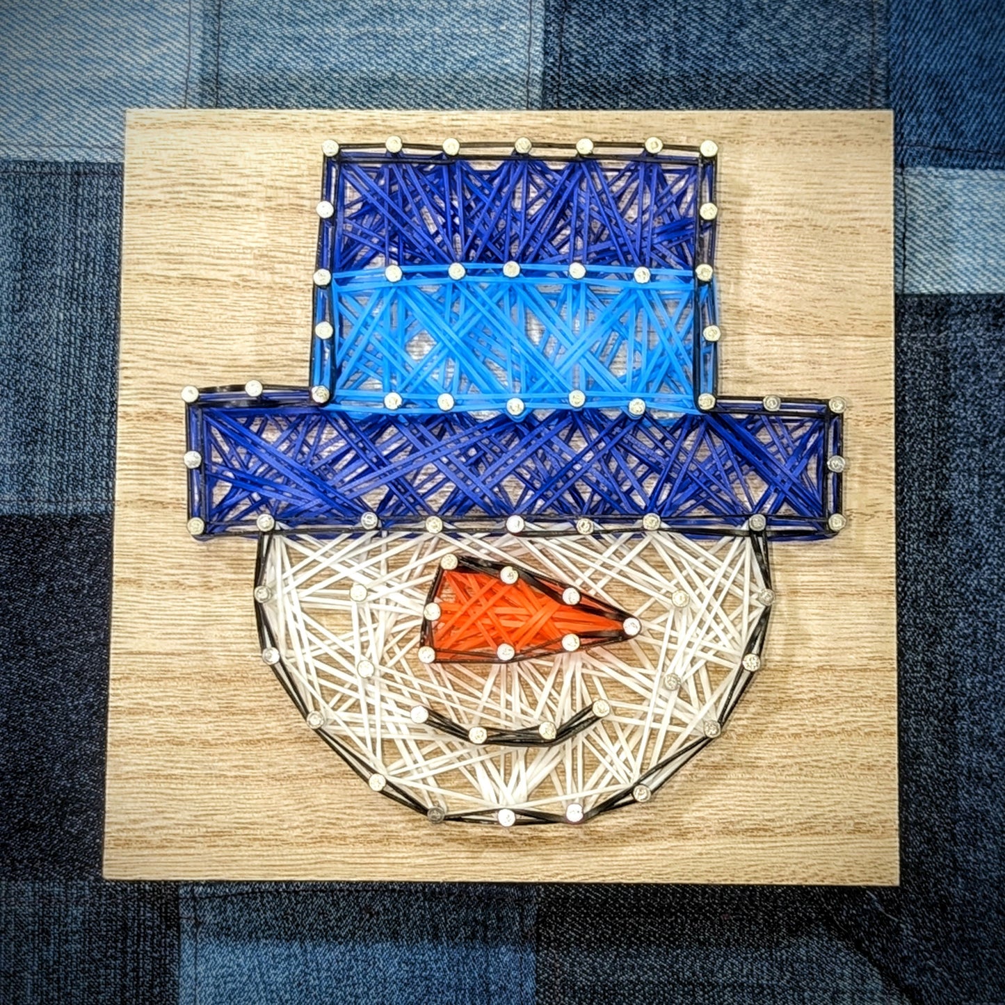 DIY Rubber Band Art Kit - Snowman