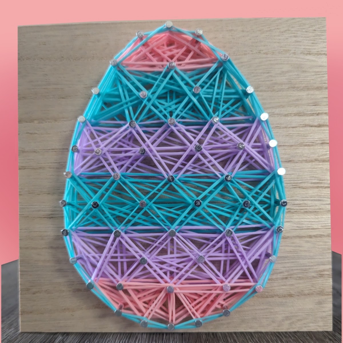 DIY Rubber Band Art Kit - Egg