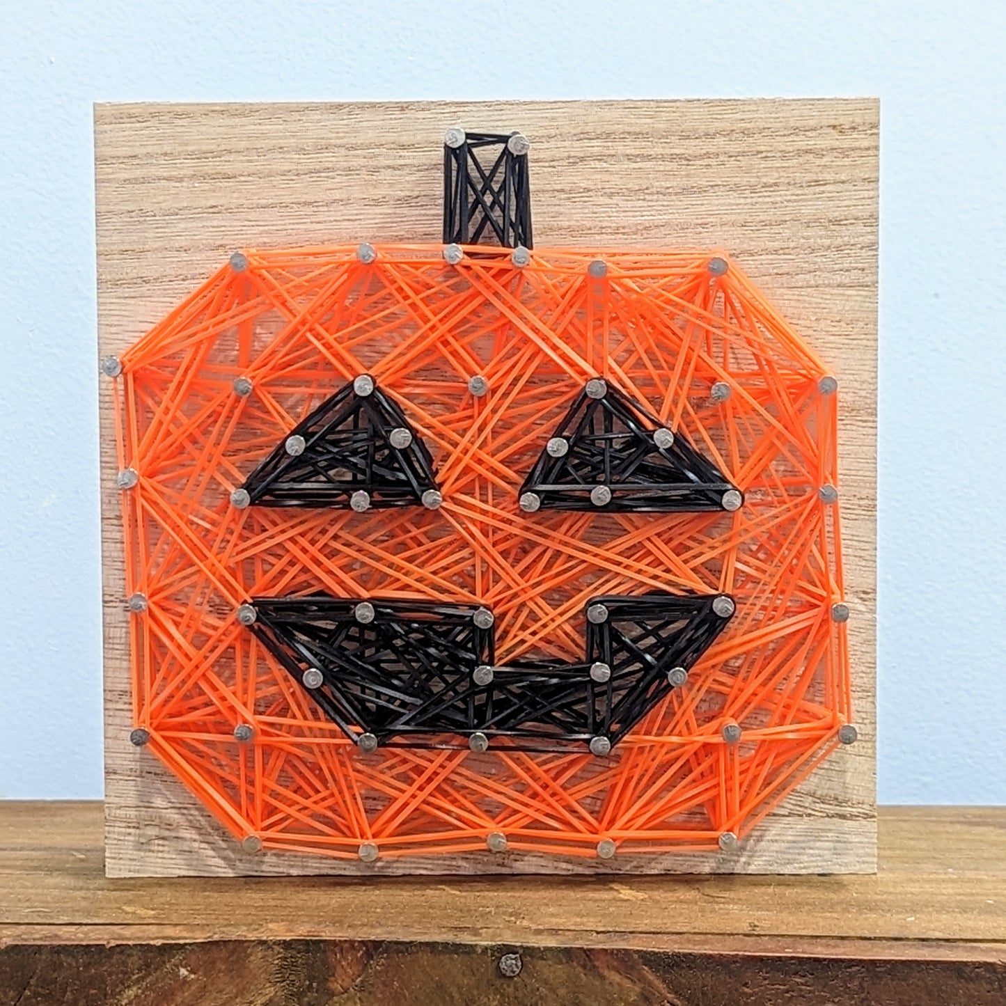 DIY Rubber Band Art Kit - Jack O' Lantern