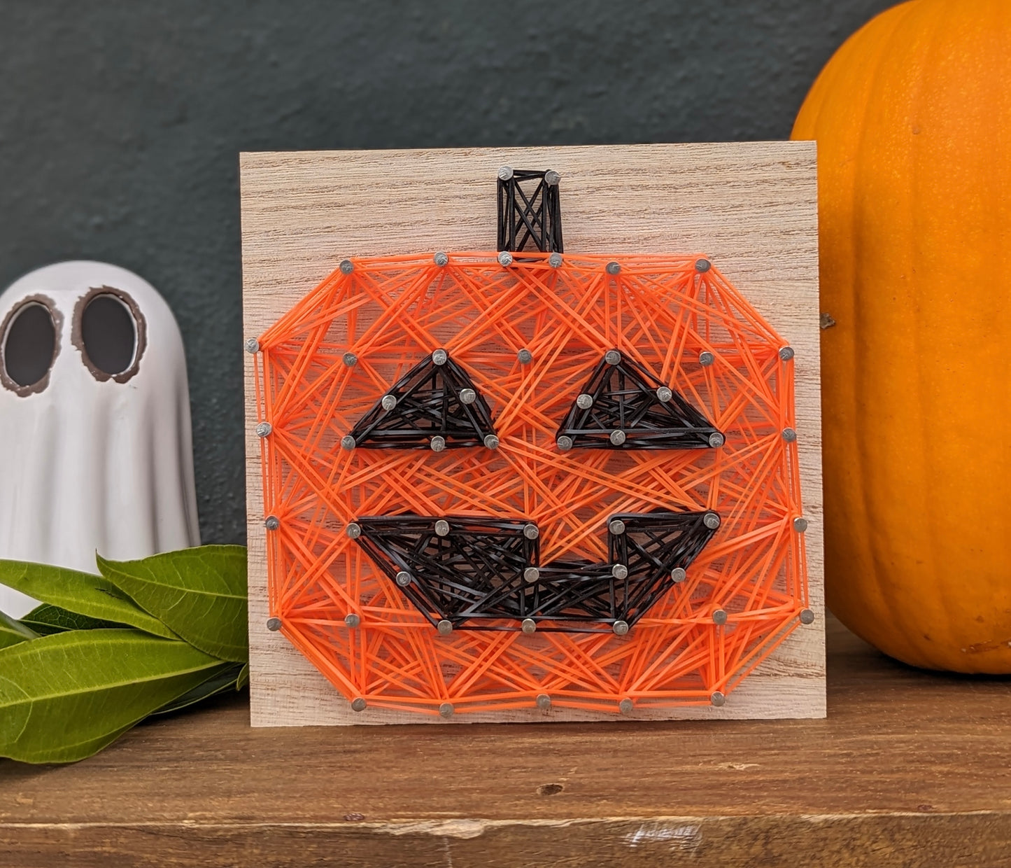 DIY Rubber Band Art Kit - Jack O' Lantern