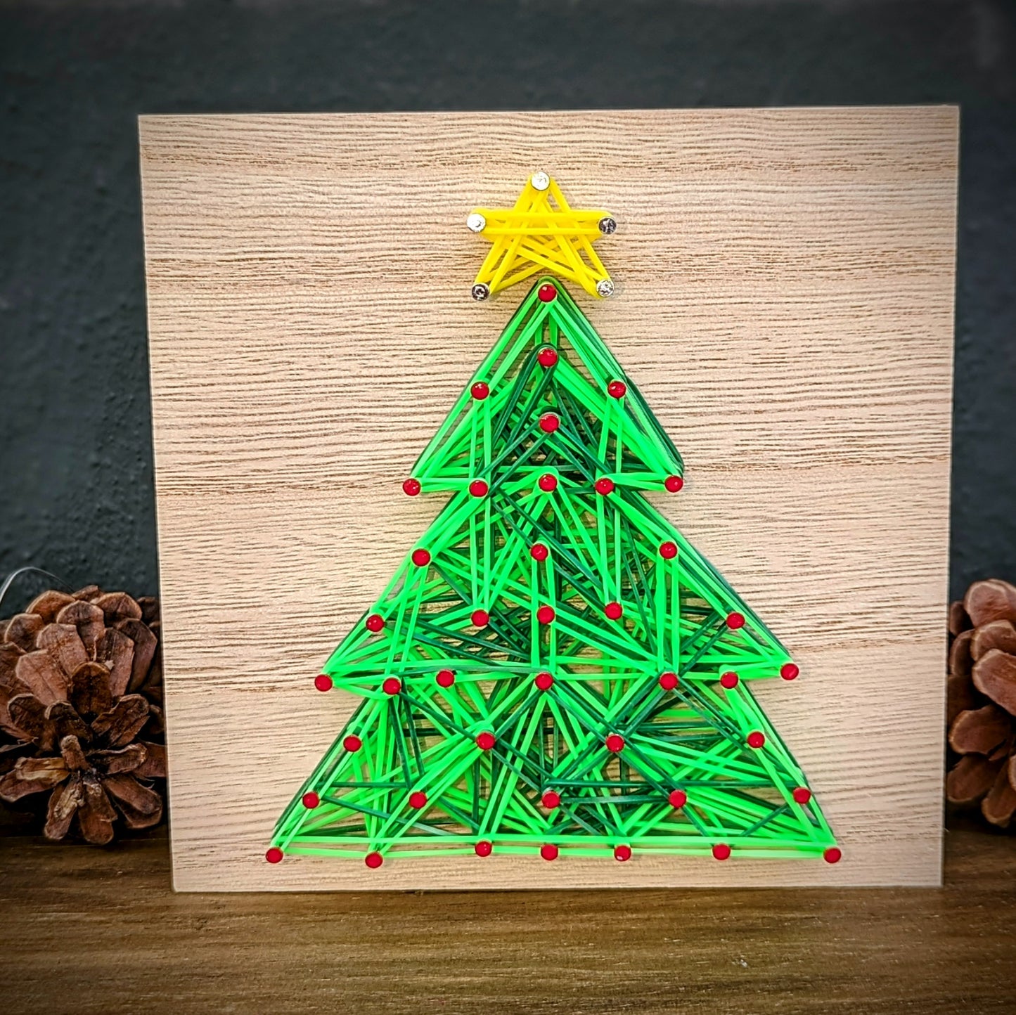 tree rubber bands DIY Rubber Band Art Kit