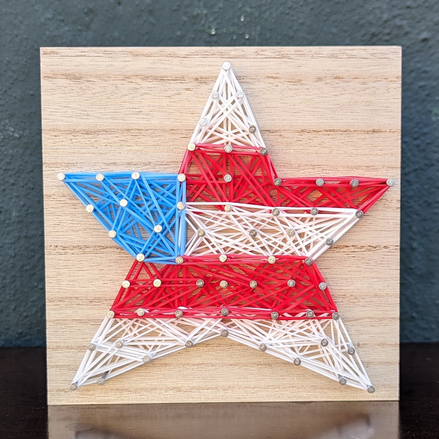 DIY Rubber Band Art Kit - Flag Star