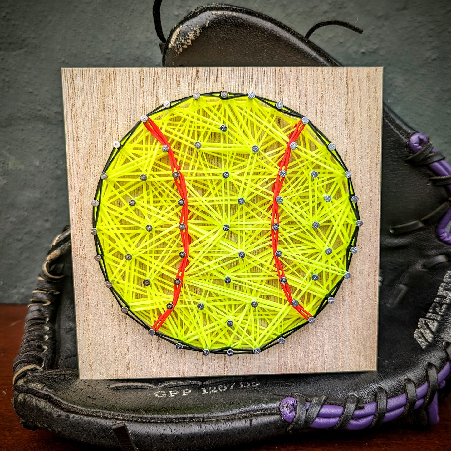 DIY Rubber Band Art Kit - Softball